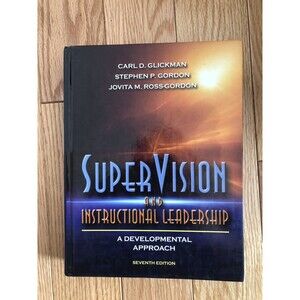 SuperVision and Instructional Leadership Glickman Hardcover 9780205489534